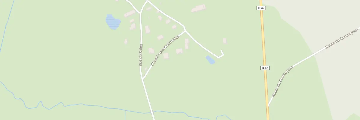 Plan du 4 Che des Charmilles à Féron