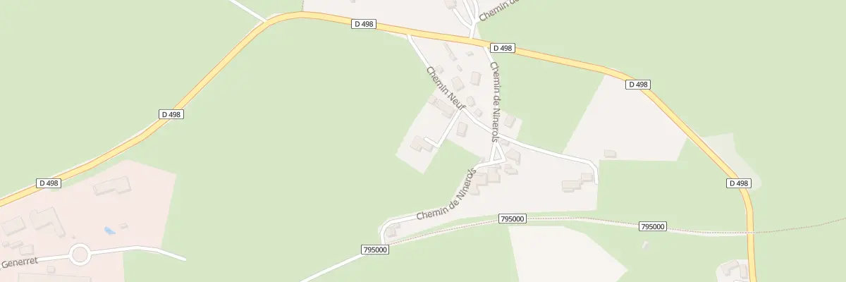 Plan du 112 Che Neuf à Estivareilles