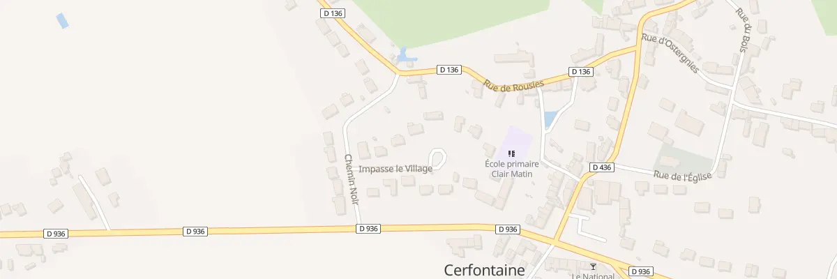 Plan du 5 Imp le Village à Cerfontaine