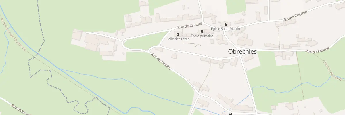 Plan du 195 Rue des Juifs à Obrechies