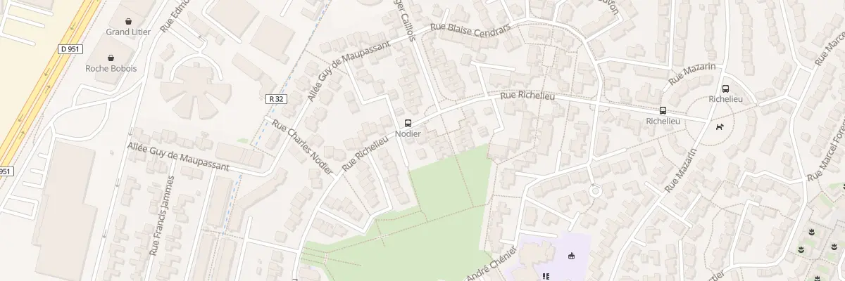 Plan du 47 Rue Richelieu à Reims