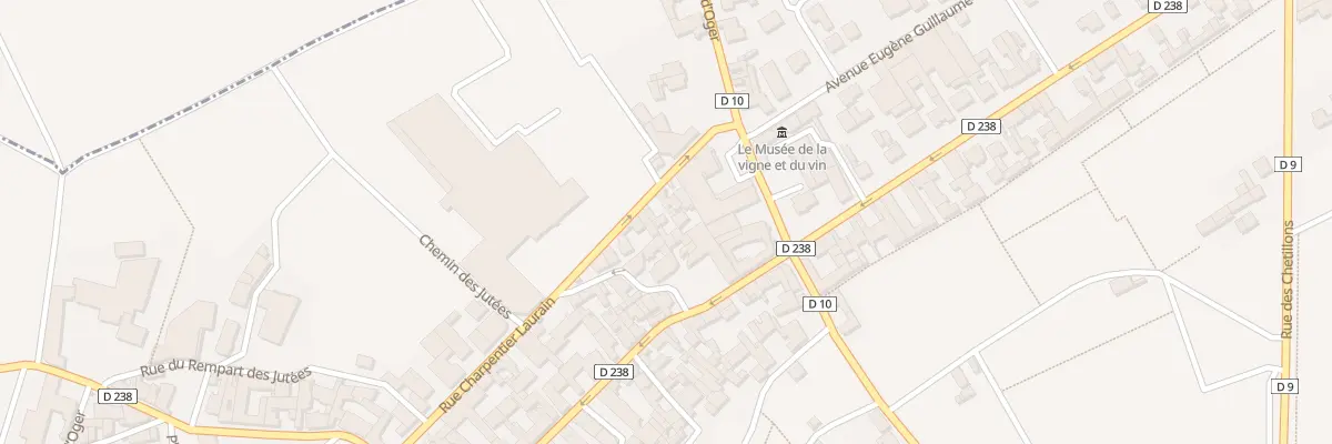 Plan du 6 Rue des Jutées au Mesnil-sur-Oger