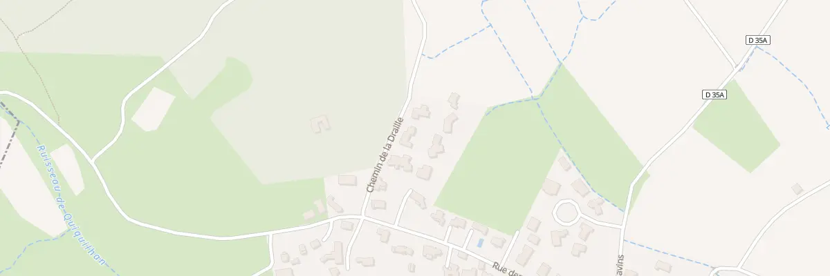 Plan du 38 Che de la Draille à Saint-Clément