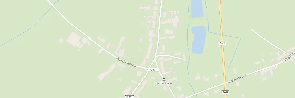Plan du 5 Rue de Sains à Féron