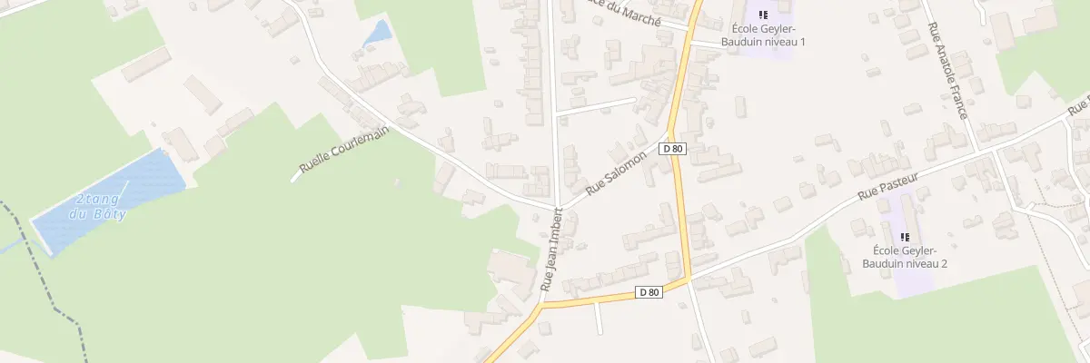 Plan du 31 Rue Jean Imbert à Sars-Poteries