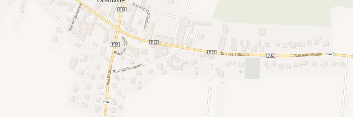 Plan du 5 Rue des Remparts à Orainville