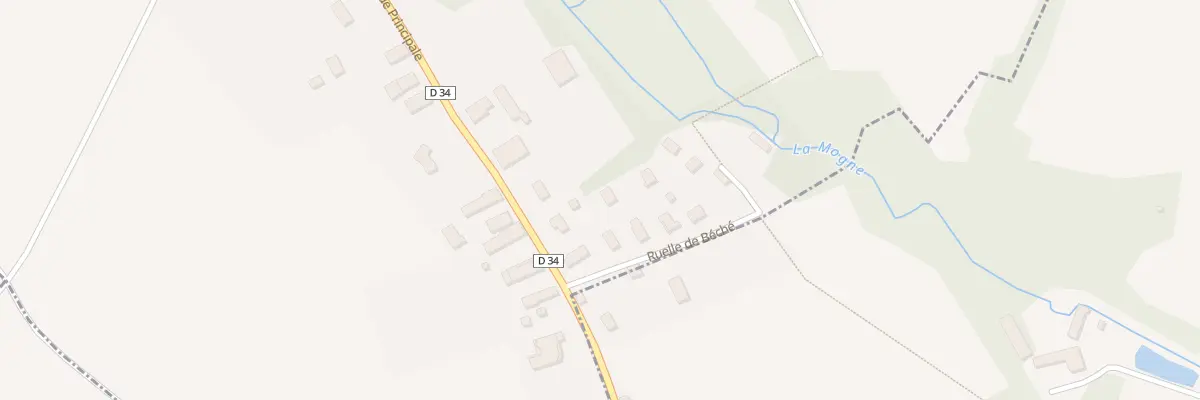 Plan du 7 Rle de Beche à Crésantignes
