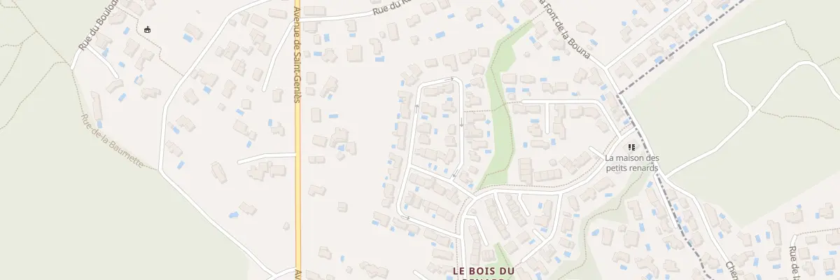 Plan du 16 Rue Folco de Baroncelli à Beaulieu