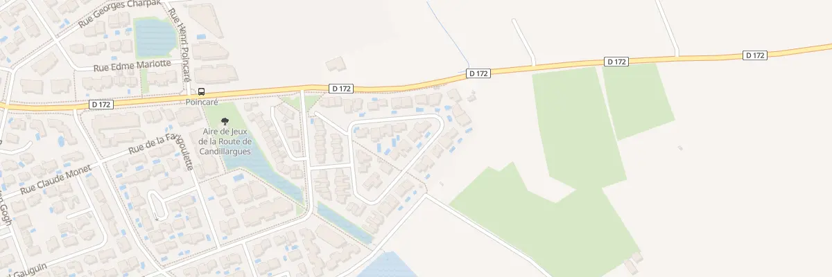 Plan du 207 Rue du Cerfeuil à Mauguio