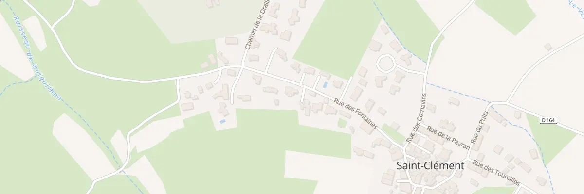 Plan du 5112 Rue des Fontaines à Saint-Clément