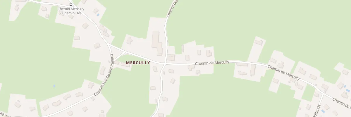 Plan du 106 Che de Mercully à Gueugnon