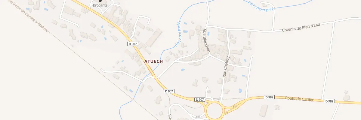 Plan du 3 Rue de la Diassette à Massillargues-Attuech