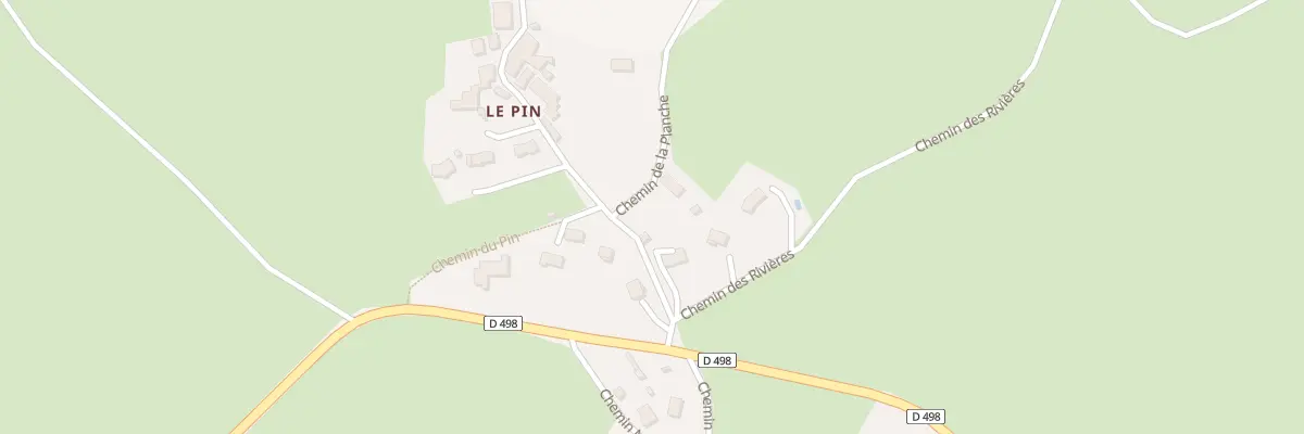 Plan du 10 Che de la Planche à Estivareilles