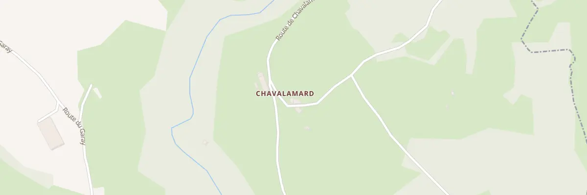 Plan du 5459 Chavalamard à Rosières