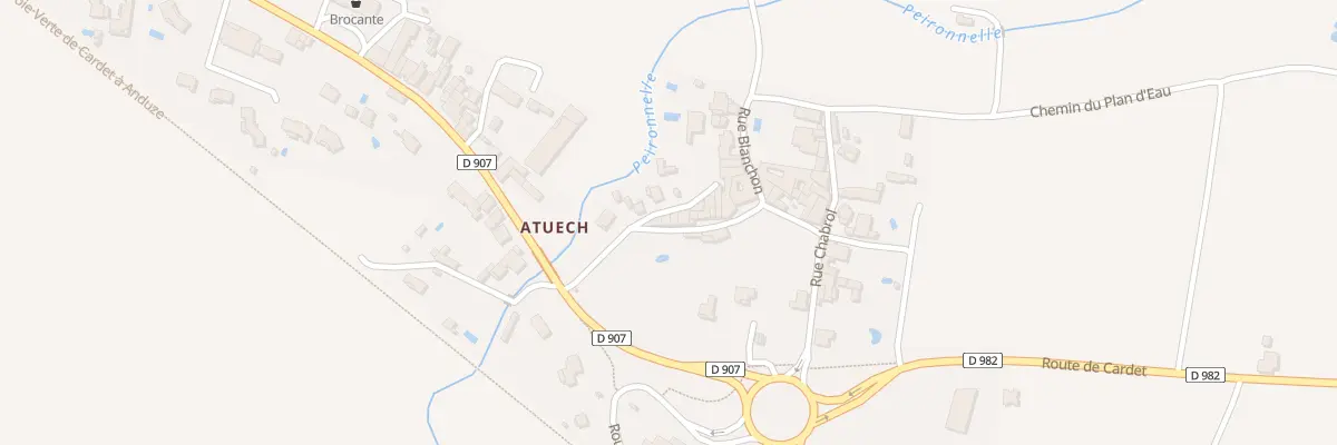 Plan du 5 Rue de la Diassette à Massillargues-Attuech