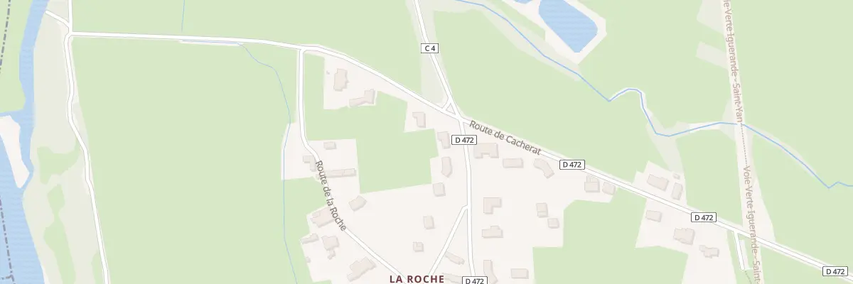 Plan du 705 Rte du Bourg à Baugy