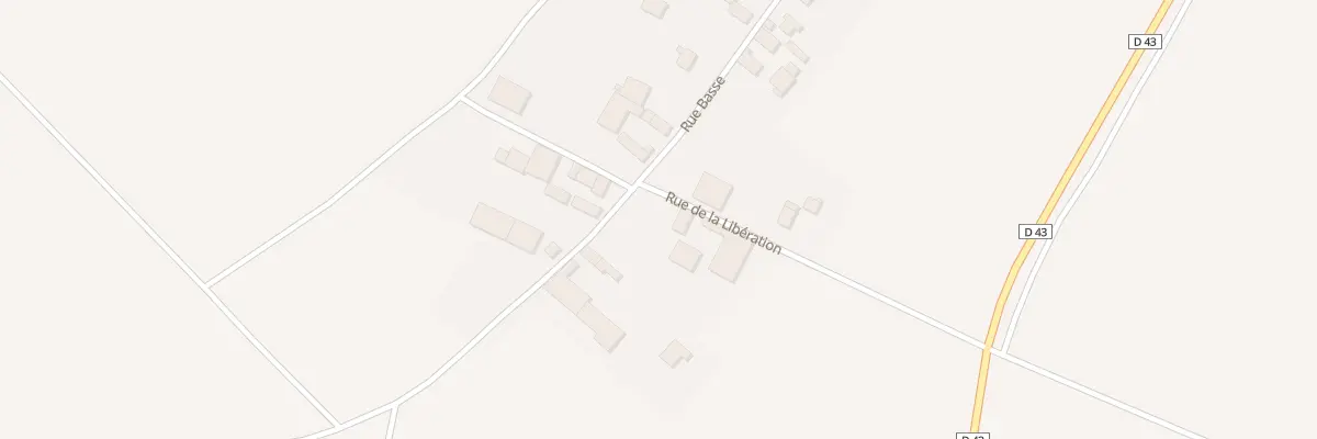 Plan du 50 Rue de la Liberation à Euvy