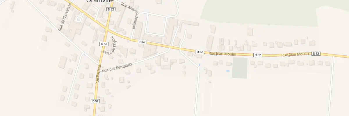 Plan du 3 Rue des Remparts à Orainville