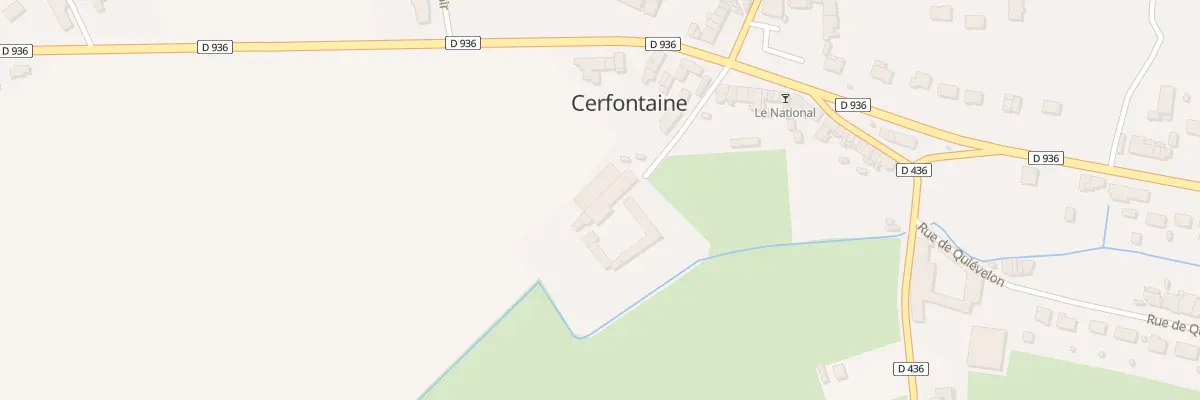 Plan du 127 Imp le Château à Cerfontaine
