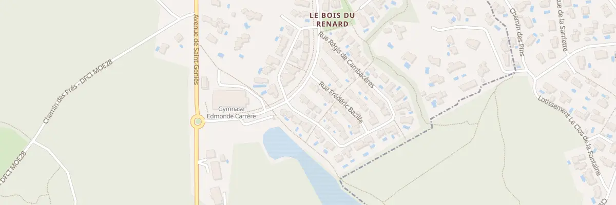 Plan du 3 Rue Regis de Cambaceres à Beaulieu