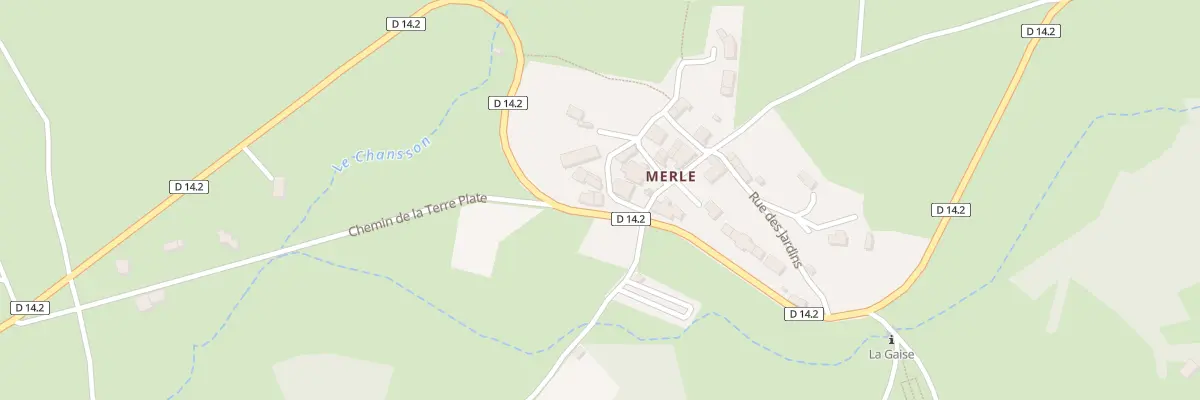 Plan du 37 Rue de l’Église à Merle-Leignec