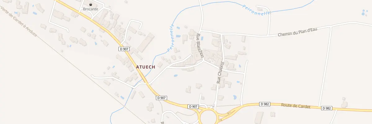 Plan du 6 Imp Gédéon à Massillargues-Attuech