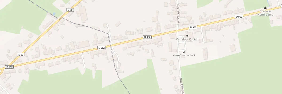 Plan du 11 Rue du Général de Gaulle à Sars-Poteries