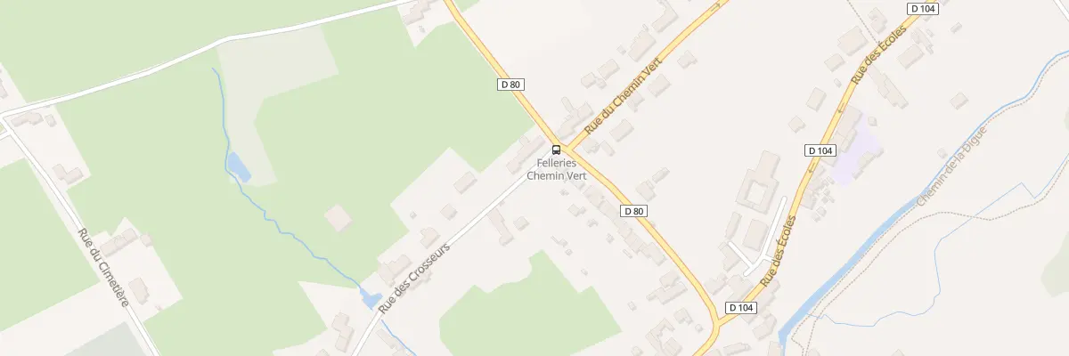 Plan du 29 Rue du Monument à Felleries