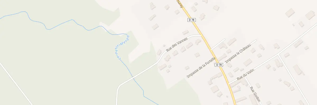 Plan du 4 Rue des Vannes à Saint-Benoît-sur-Seine