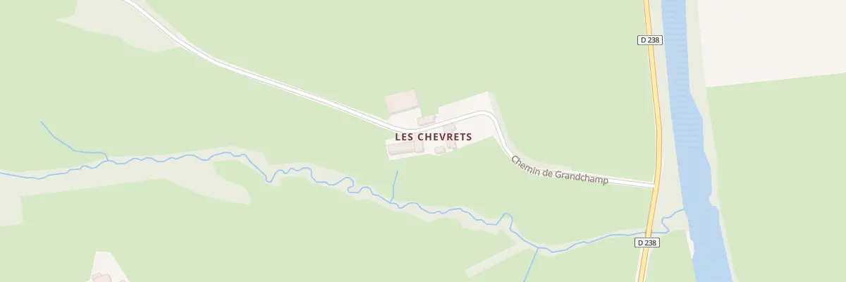 Plan du 5014 Les Chevrets à Rigny-sur-Arroux