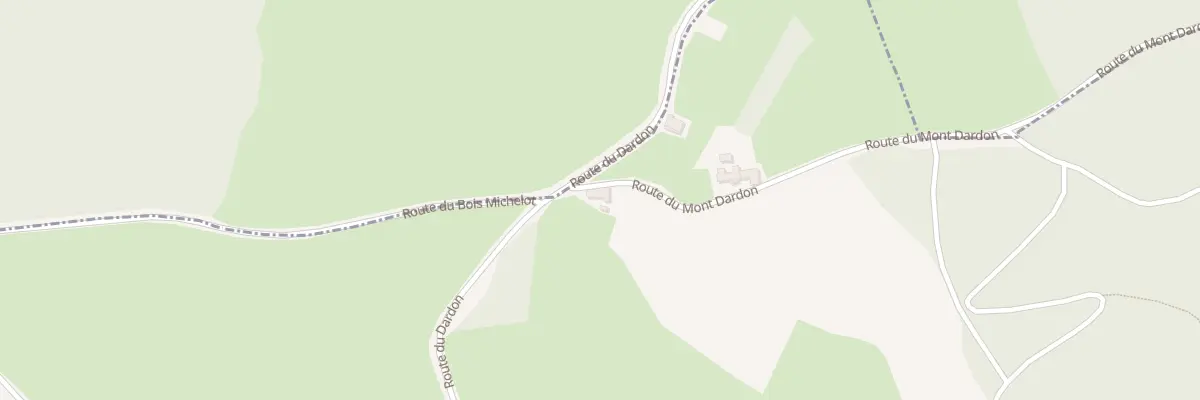 Plan du 4 Rte du Mont Dardon à Uxeau