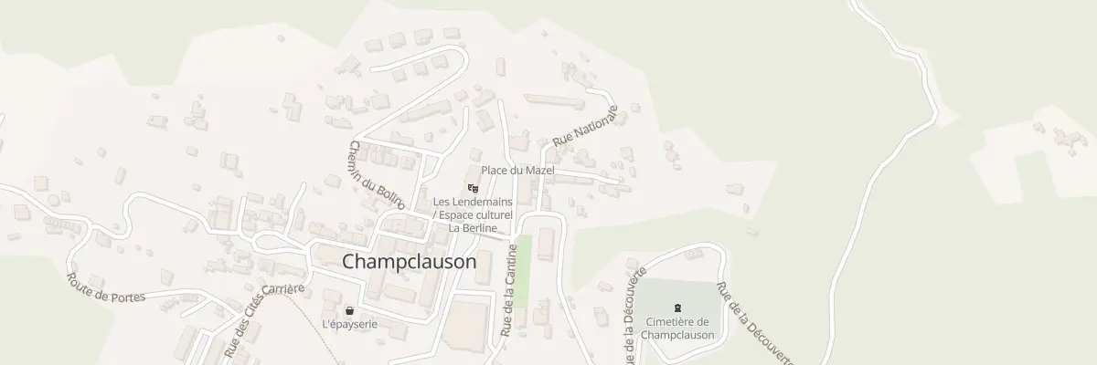 Plan du 4 Rue de l’Anc Plan Gazay à La Grand-Combe
