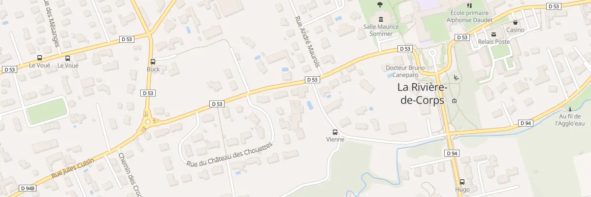 Plan du 53 Rue Jean Jaures à La Rivière-de-Corps