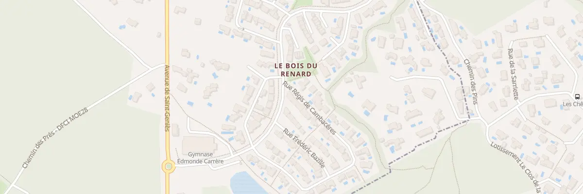 Plan du 39 Rue Regis de Cambaceres à Beaulieu