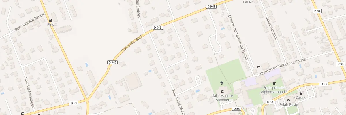 Plan du 3 Rue Albert Camus à Montreuil-sur-Barse