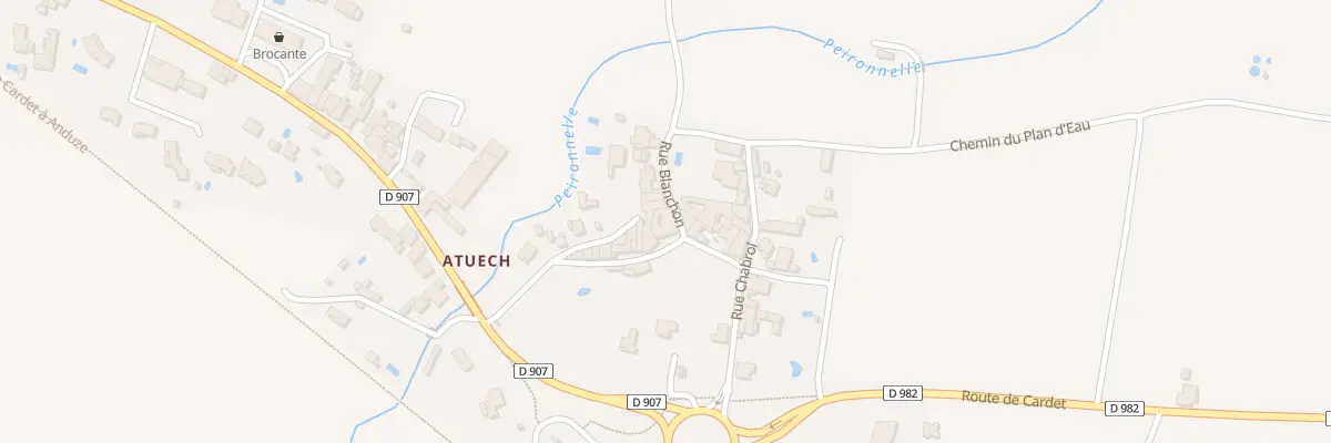Plan du 10 Pl d’Atuech à Massillargues-Attuech