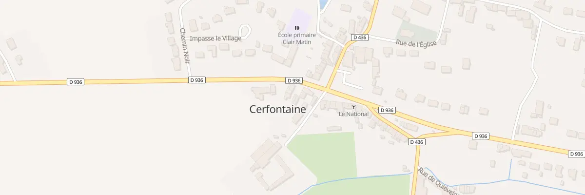 Plan du 49 N le Moulin à Cerfontaine