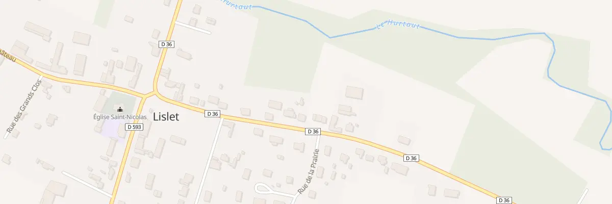 Plan du 19 Rue de Montloue à Lislet