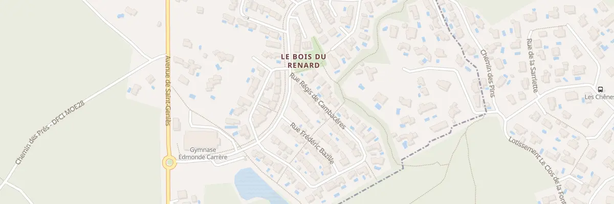 Plan du 35 Rue Regis de Cambaceres à Beaulieu