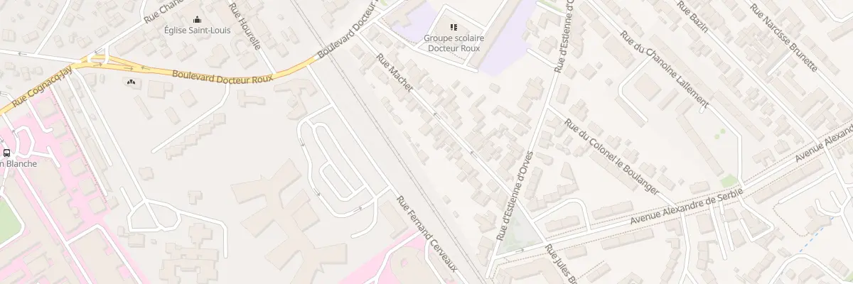 Plan du 21 Rue Machet à Reims