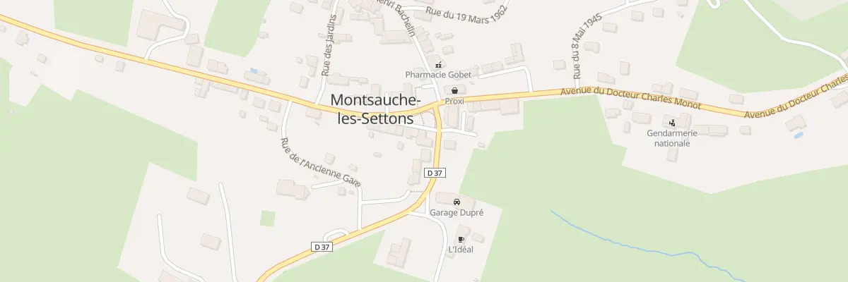 Plan du 7 Pl Marcel Mariller à Montsauche-les-Settons