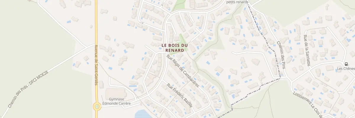 Plan du 42 Rue Regis de Cambaceres à Beaulieu