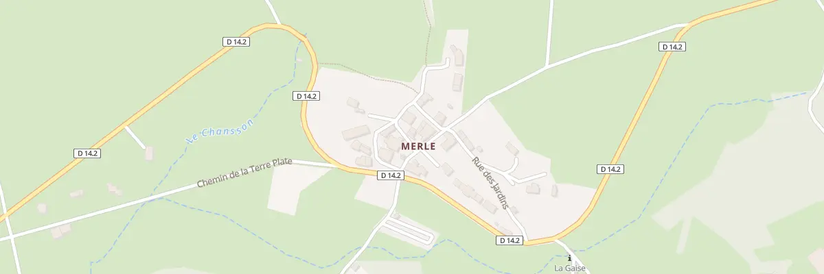 Plan du 121 Rue de l’Église à Merle-Leignec
