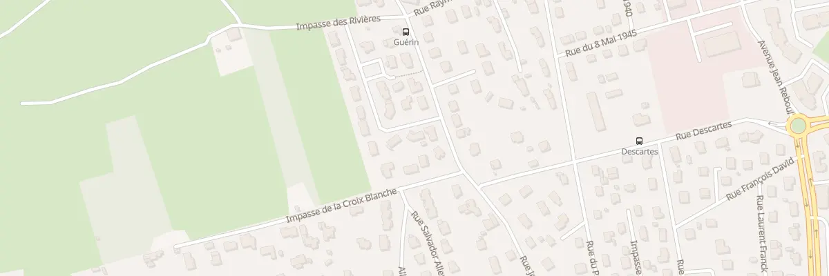 Plan du 27 Rue Simone de Beauvoir à Riorges