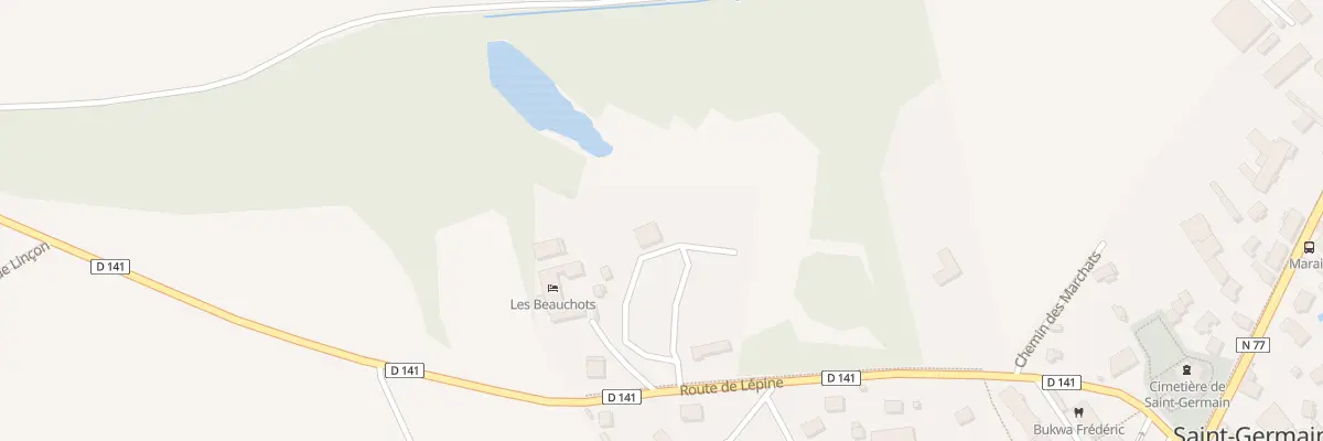 Plan du 376 Rte de Lépine à Saint-Germain