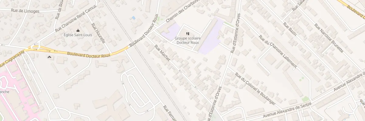 Plan du 22 Rue Machet à Reims