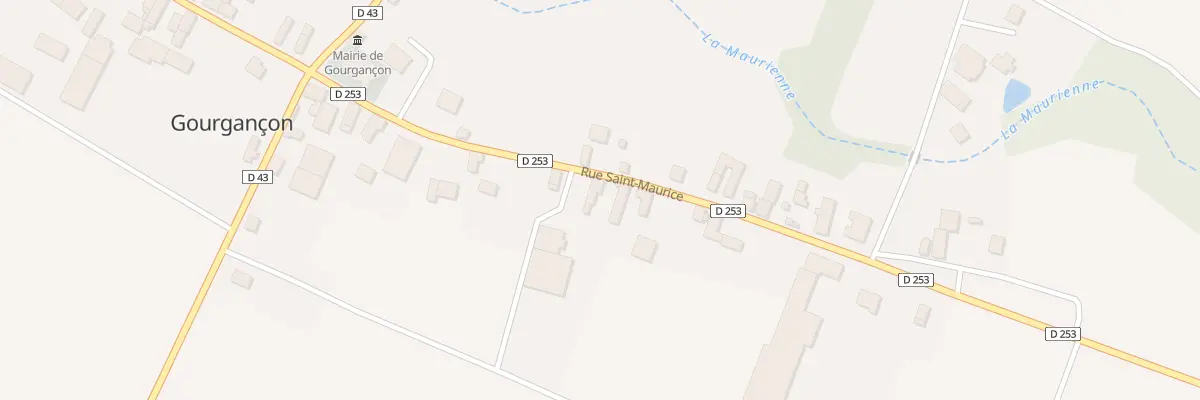 Plan du 52 Rue Saint Maurice à Gourgançon