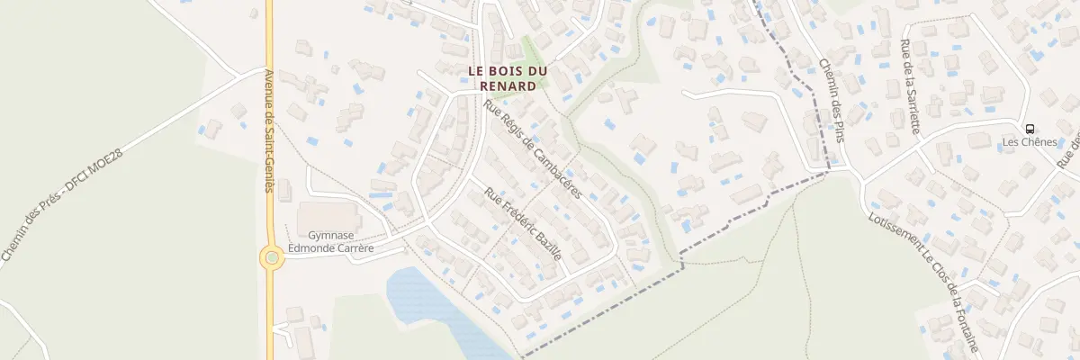 Plan du 29 Rue Regis de Cambaceres à Beaulieu