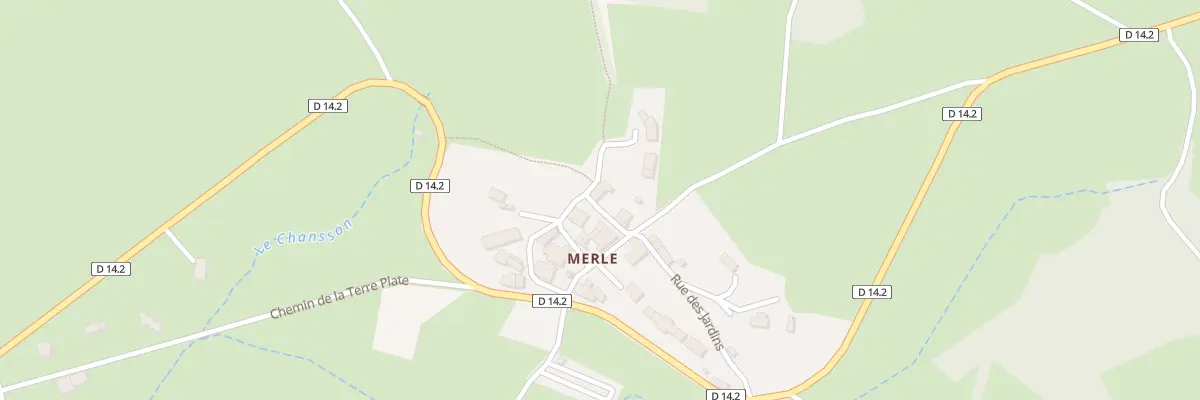 Plan du 40 Rue de l’Adret à Merle-Leignec
