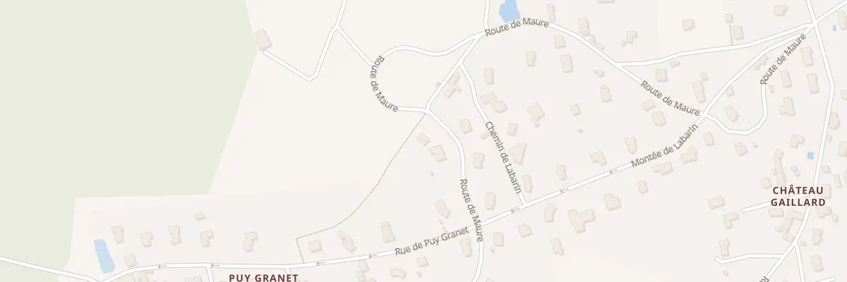 Plan du 952 Rte de Maure à Marcilly-le-Châtel